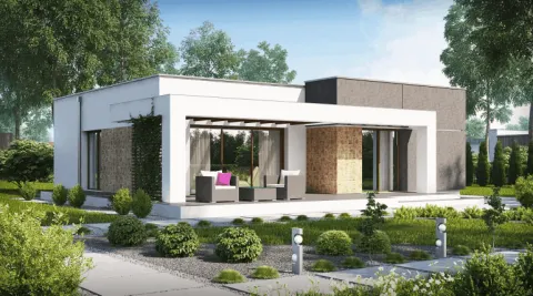 Montažna kuća Q 405, 100 m², Partas