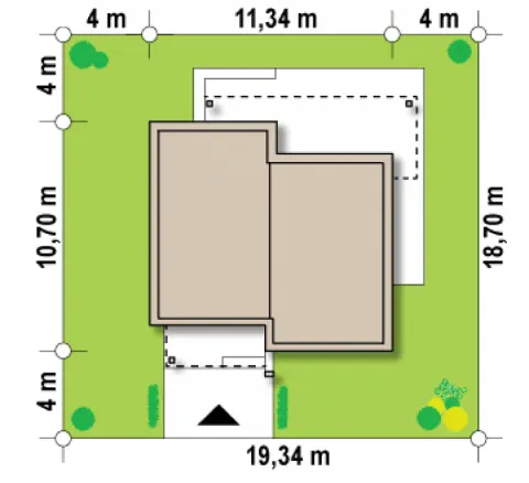 Montažna kuća Q 405, 100 m², Partas