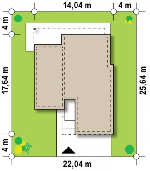 Montažna kuća Q 425, 100 m², Partas