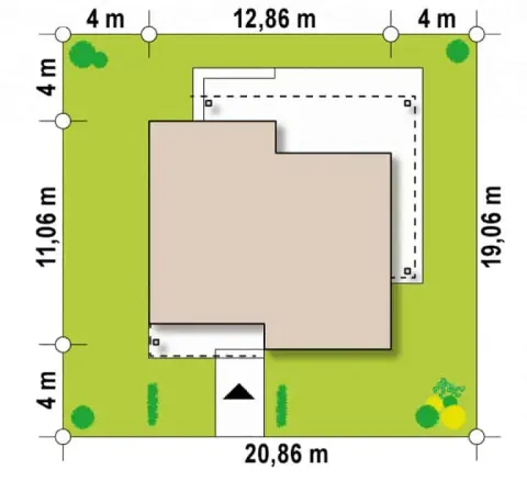 Montažna kuća Q 430, 100 m², Partas