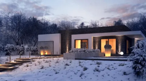Montažna kuća Q 435, 100 m², Partas