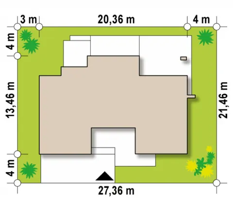 Montažna kuća Q 440, 100 m², Partas