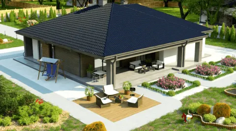Montažna kuća Q 500, 100 m², Partas