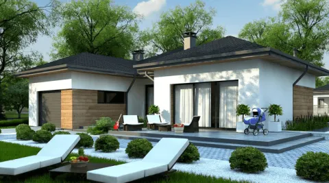 Montažna kuća Q 505, 100 m², Partas