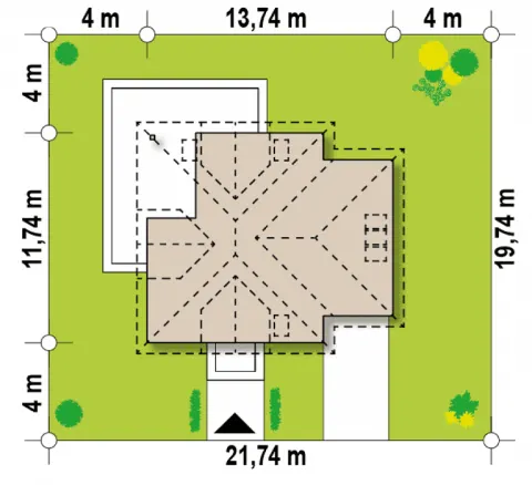 Montažna kuća Q 530, 100 m², Partas