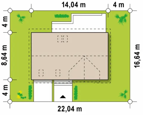 Montažna kuća Q 550, 100 m², Partas
