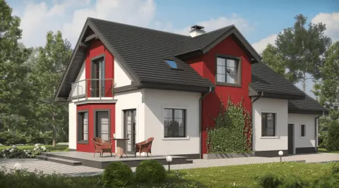 Montažna kuća Q 555, 100 m², Partas