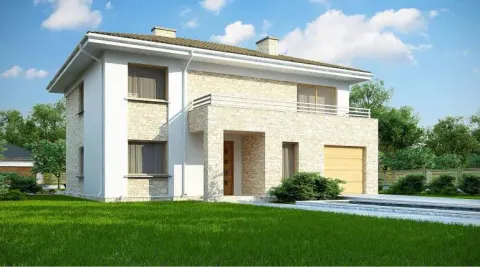 Montažna kuća Q 580, 100 m², Partas
