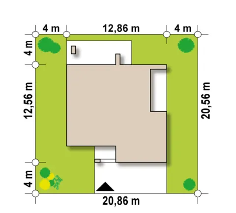 Montažna kuća Q 580, 100 m², Partas