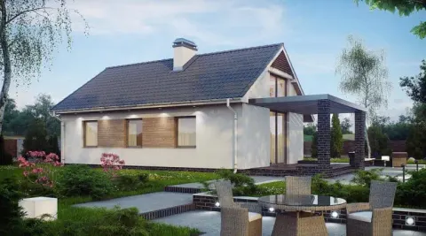Montažna kuća Q 595, 100 m², Partas