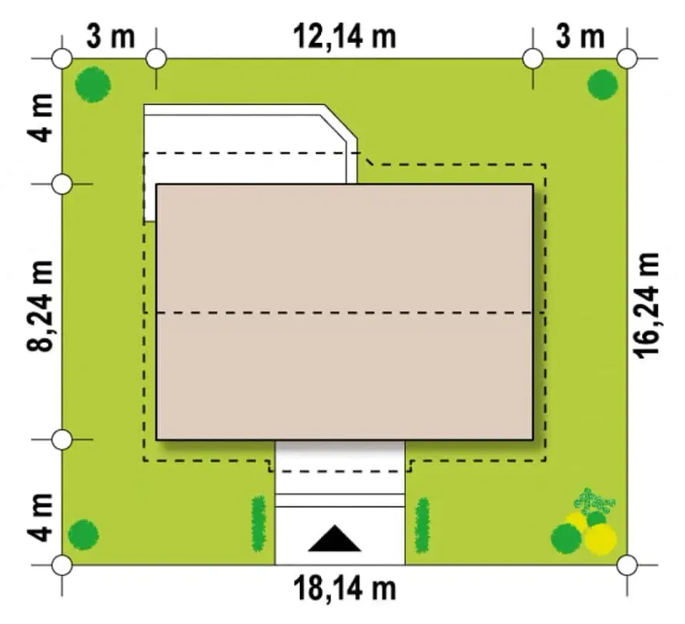 Montažna kuća Q 605, 100 m², Partas