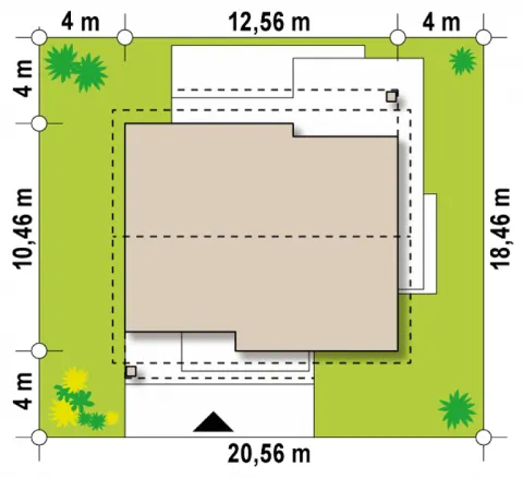 Montažna kuća Q 615, 100 m², Partas