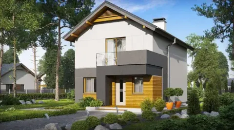 Montažna kuća Q 625, 100 m², Partas
