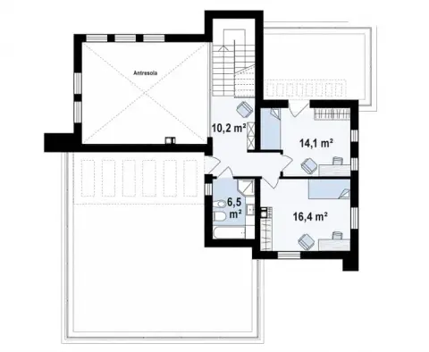 Montažna kuća Q 630, 100 m², Partas