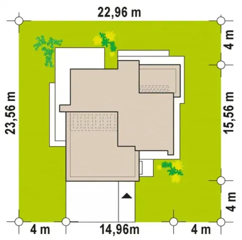 Montažna kuća Q 630, 100 m², Partas