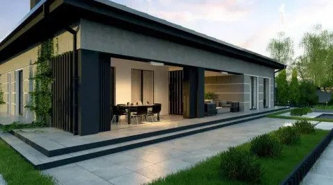 Montažna kuća Q 640, 100 m², Partas
