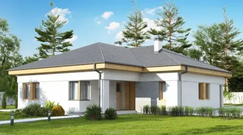 Montažna kuća Q 645, 100 m², Partas