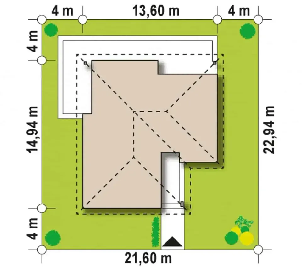 Montažna kuća Q 645, 100 m², Partas