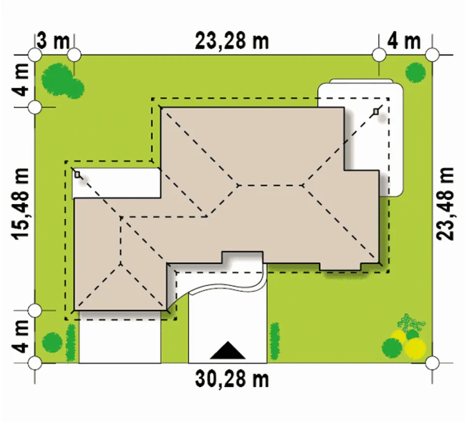 Montažna kuća Q 675, 100 m², Partas