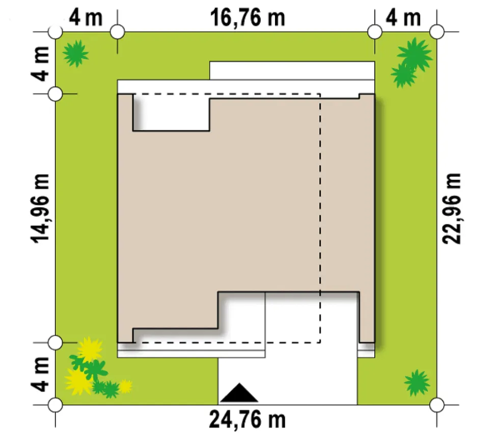 Montažna kuća Q 680, 100 m², Partas