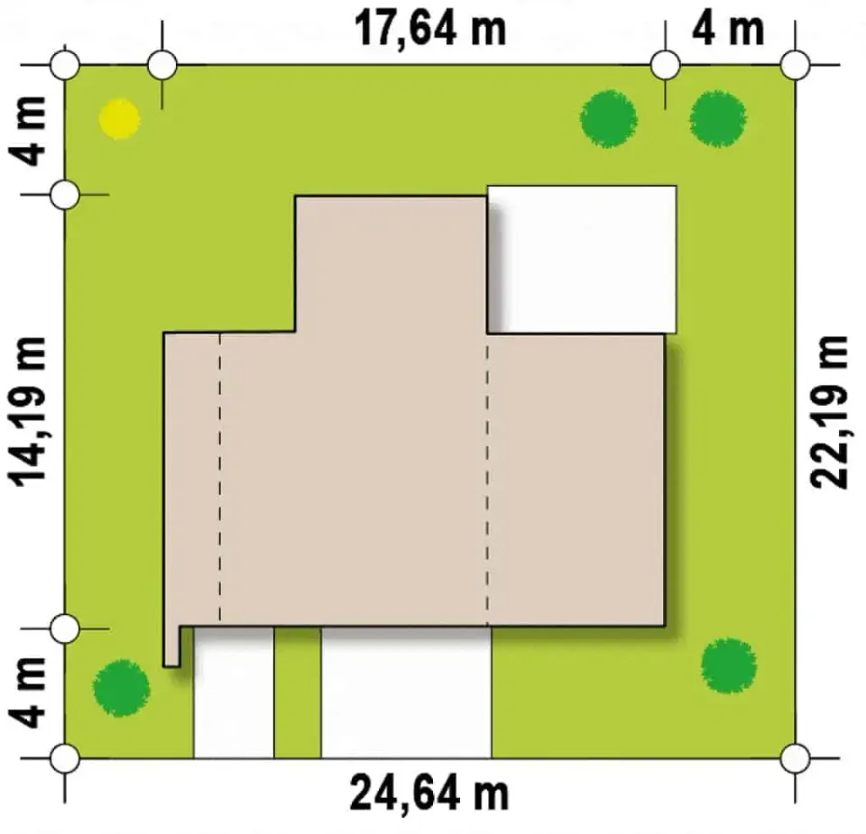Montažna kuća Q 690, 100 m², Partas