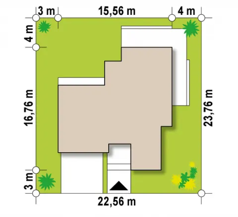 Montažna kuća Q 700, 100 m², Partas