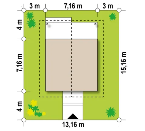 Montažna kuća Q 710, 100 m², Partas