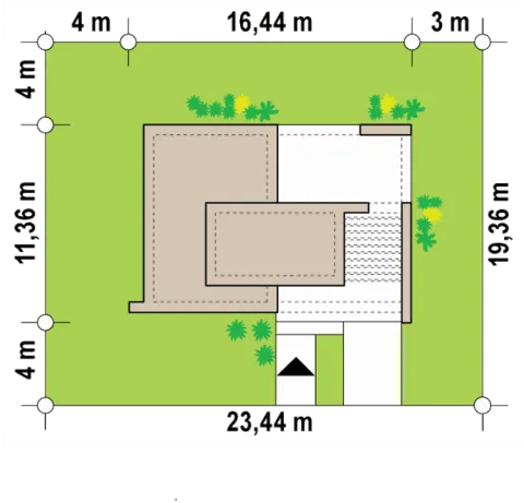 Montažna kuća Q 725, 100 m², Partas