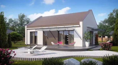 Montažna kuća Q 740, 100 m², Partas
