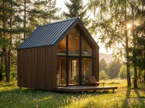 Montažna kuća Ambar kuće, 40 m², Prefab Dom