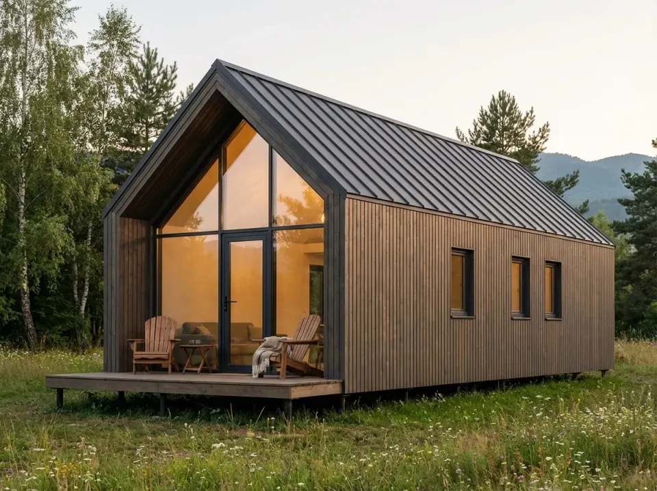 Montažna kuća Ambar kuće, 40 m², Prefab Dom