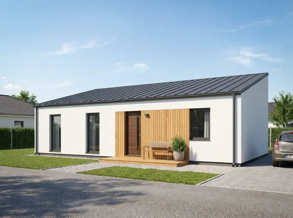 Montažna kuća Bungalov kuće, 50 m², Prefab Dom