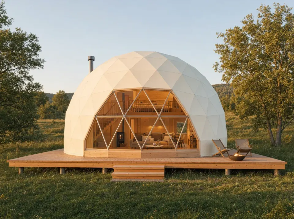Montažna kuća Glamping kupole, 25 m², Prefab Dom