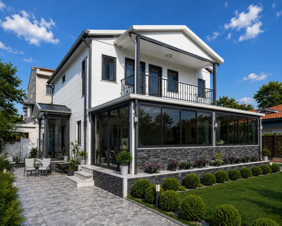 Montažna kuća 99 м2 2+1 монтажна куќа, 99 m², Prefabrik Evim (Мојата монтажна куќа)