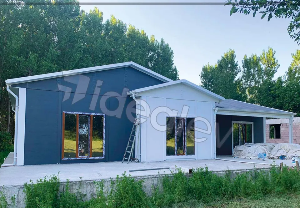 Montažna kuća Супер Кампања 113 м2 4+1 Монтажна Куќа, 113 m², Prefabrik Evim (Мојата монтажна куќа)