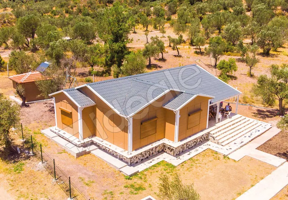 Montažna kuća Супер Кампања 113 м2 4+1 Монтажна Куќа, 113 m², Prefabrik Evim (Мојата монтажна куќа)
