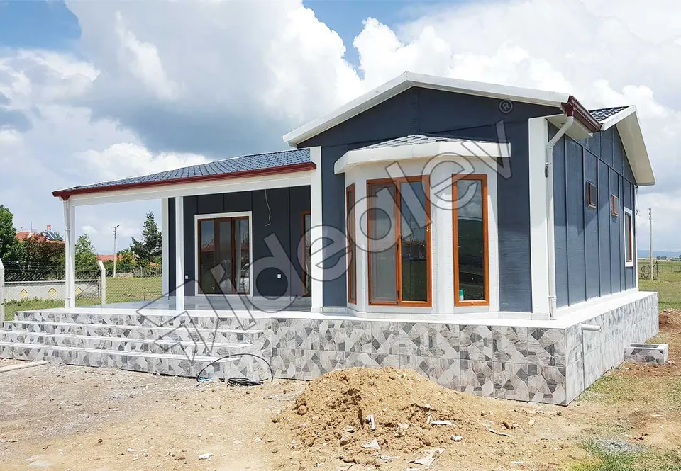 Montažna kuća Супер Кампања 98 м2 3+1 Монтажна Куќа, 98 m², Prefabrik Evim (Мојата монтажна куќа)