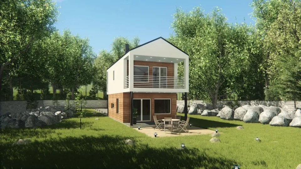Montažna kuća Alba, 97 m², Promo d.o.o.