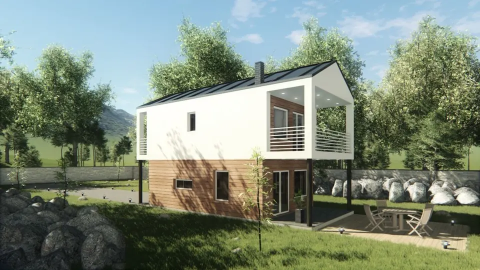 Montažna kuća Alba, 97 m², Promo d.o.o.