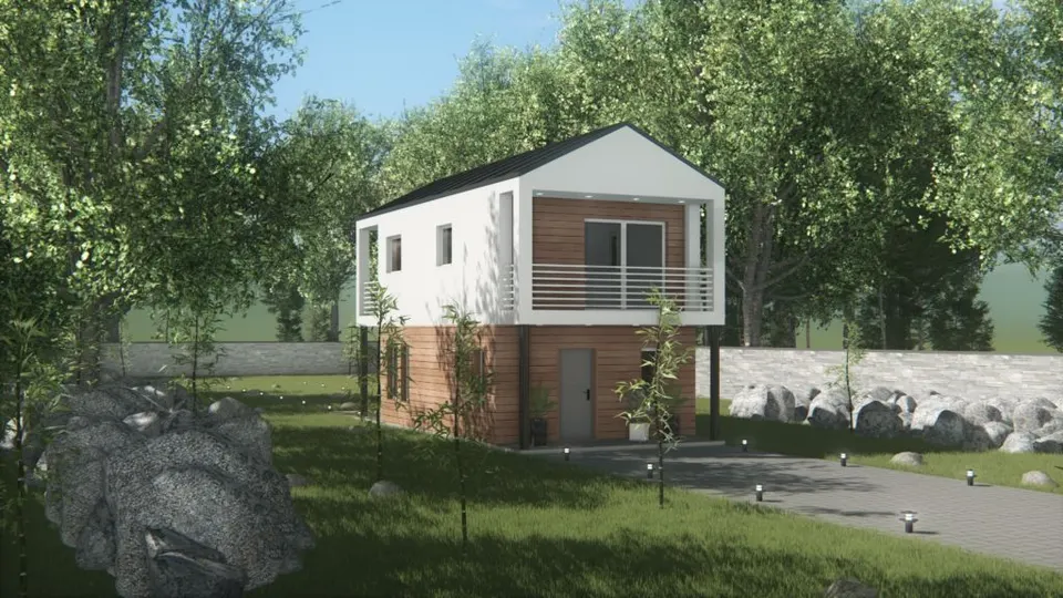 Montažna kuća Alba, 97 m², Promo d.o.o.