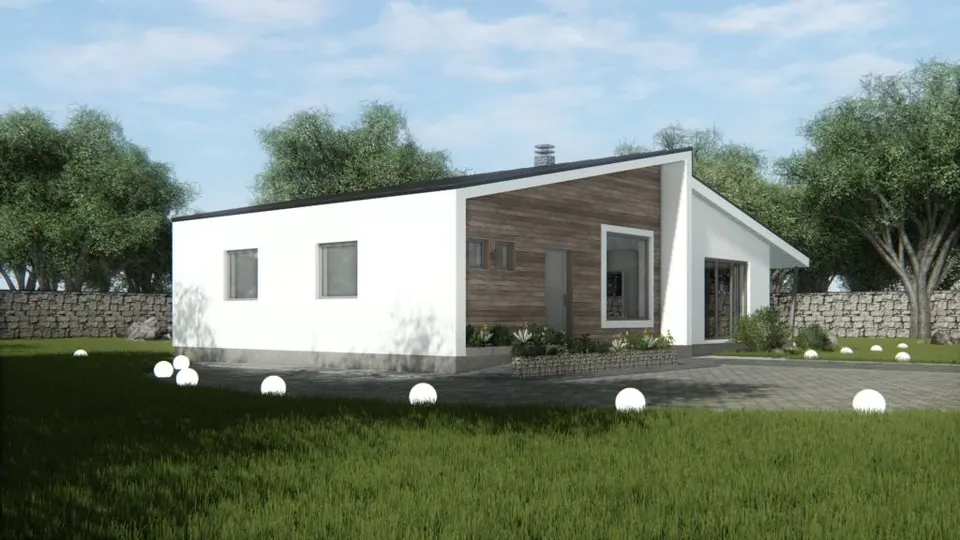 Montažna kuća Delta, 100 m², Promo d.o.o.