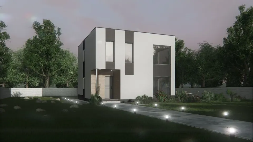 Montažna kuća Nox, 128 m², Promo d.o.o.