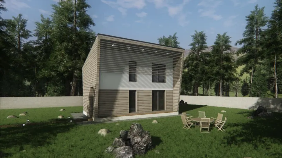 Montažna kuća Piccola, 73 m², Promo d.o.o.