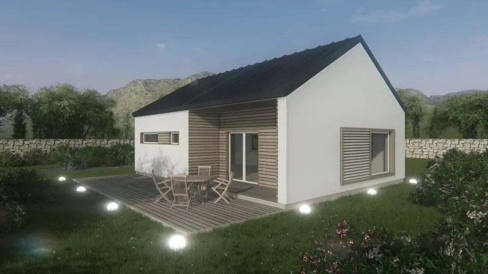 Montažna kuća Prizemne tipovi, 100 m², Promo d.o.o.