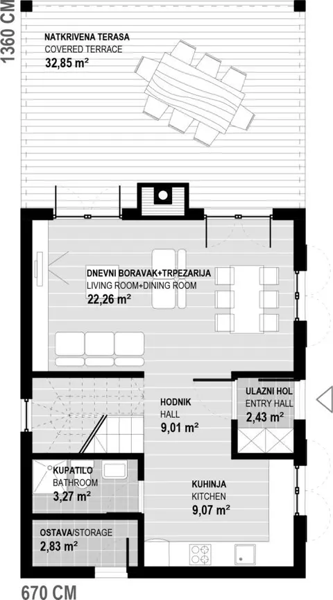 Montažna kuća Promo 130, 130 m², Promo d.o.o.