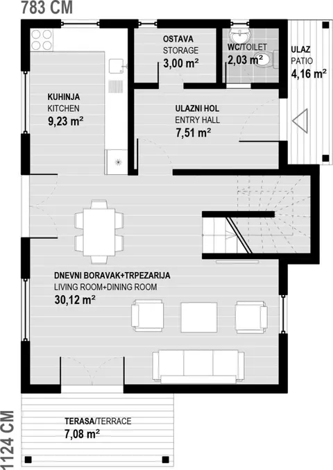 Montažna kuća Promo 135, 135 m², Promo d.o.o.
