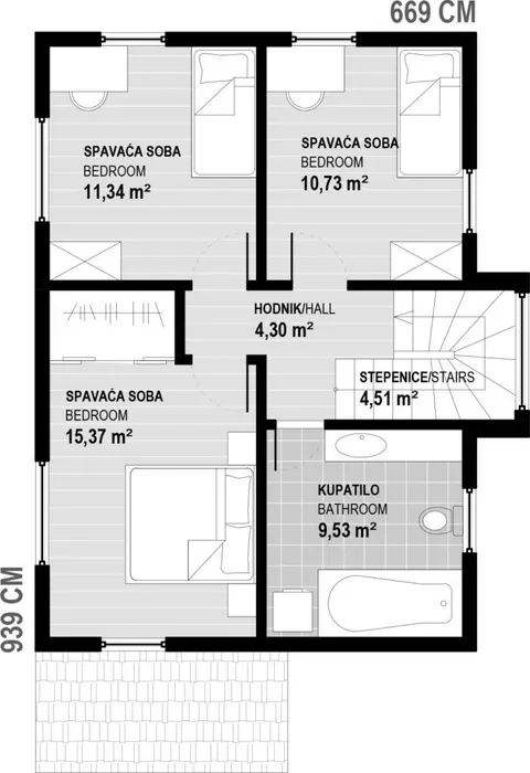 Montažna kuća Promo 135, 135 m², Promo d.o.o.