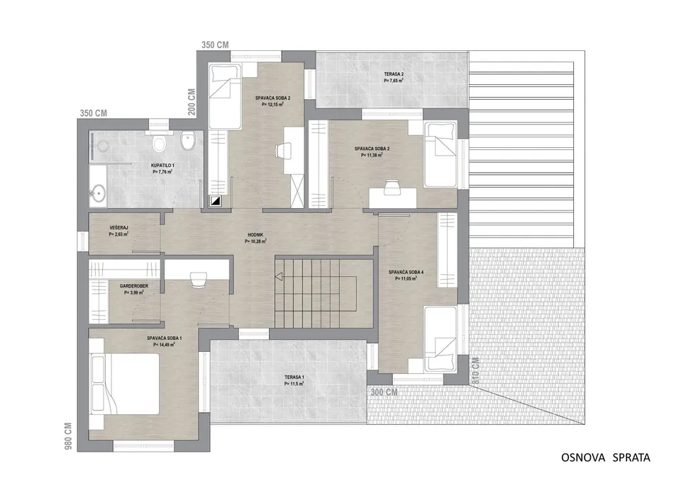 Montažna kuća Vila Aurora, 228 m², Promo d.o.o.