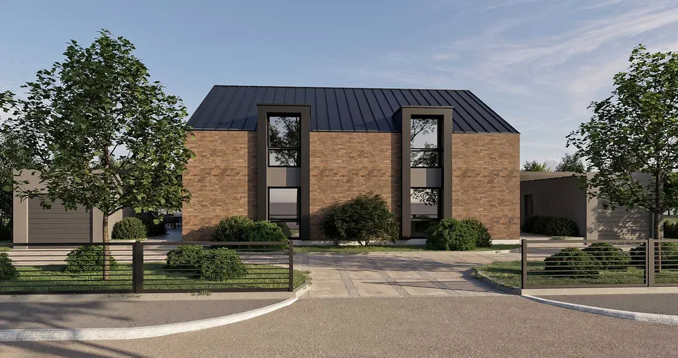 Montažna kuća Duplex, 100 m², Radman Homes