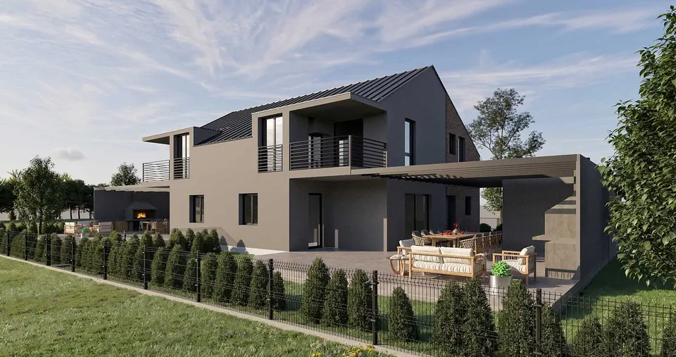 Montažna kuća Duplex, 100 m², Radman Homes